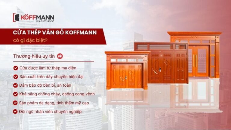 Cửa thép Koffmann tại Bạc Liêu